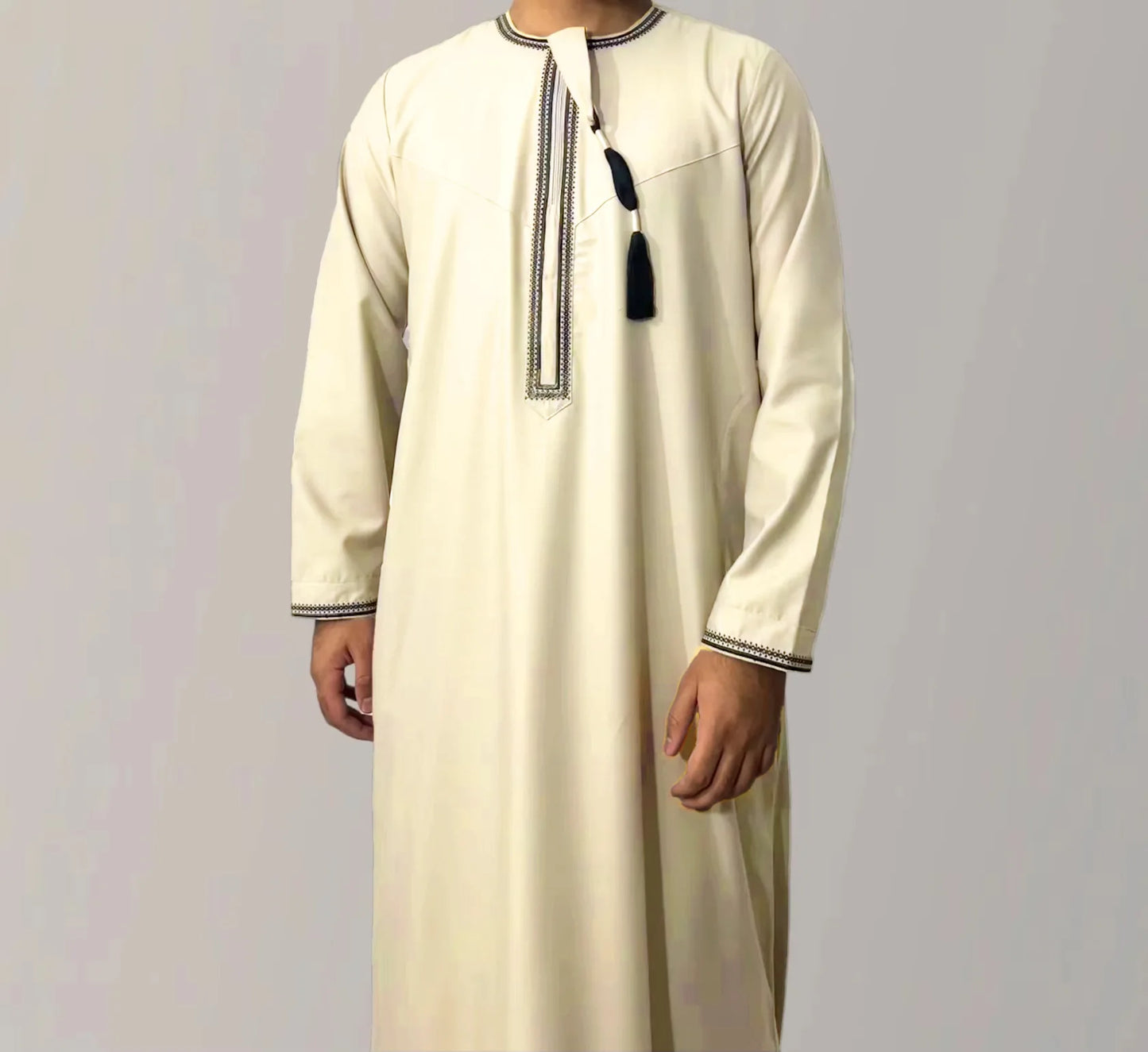 Men’s Premium Arabic Thobe – Best-Selling Dubai Islamic Clothing for Men