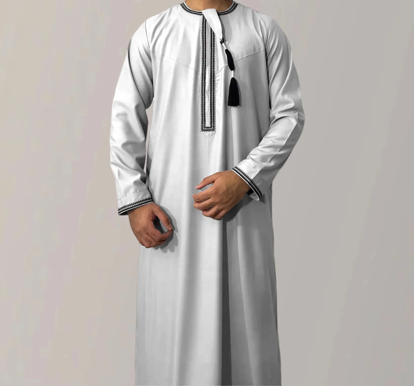 Men’s Premium Arabic Thobe – Best-Selling Dubai Islamic Clothing for Men